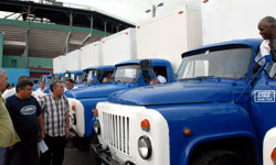 Vehicles delivered to support 'School lunch Program' in Cuba